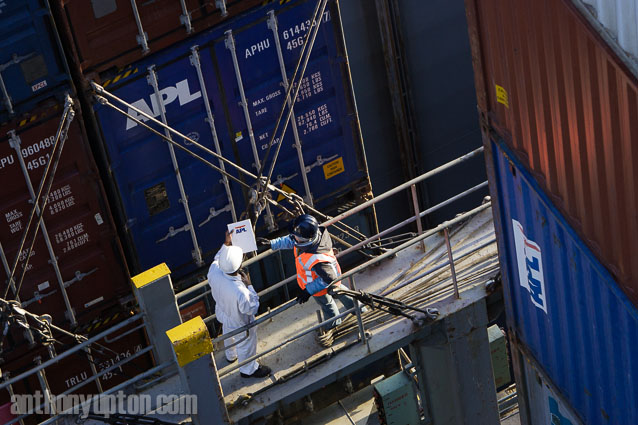 20051204                                  onEdition Copyright image 2005©

APL Hong Kong at the Hanno Terminal in Rotterdam, Holland
This image is copyright the photographer 2005©.
This image has been supplied by onEdition and must be credited onEdition. The author is asserting his full Moral rights in relation to the publication of this image. All rights reserved. Rights for onward transmission of any image or file is not granted or implied. Changing or deleting Copyright information is illegal as specified in the Copyright, Design and Patents Act 1988. If you are in any way unsure of your right to publish this image please contact onEdition on +44(0)20 7978 1459 or email: <info@onEdition.com>